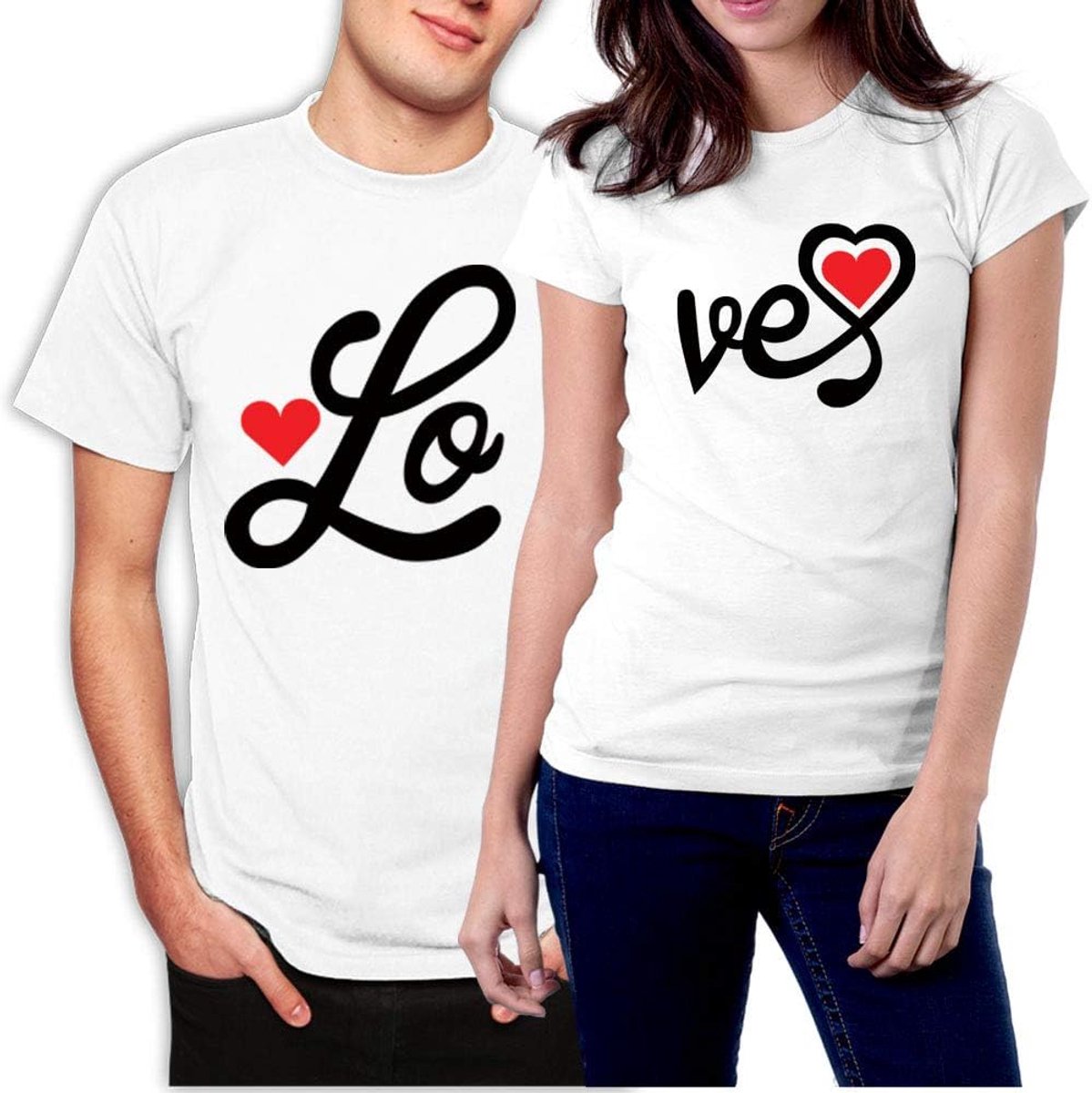Complete My Heart His & Hers Couples Matching T-Shirts - ShopVlot