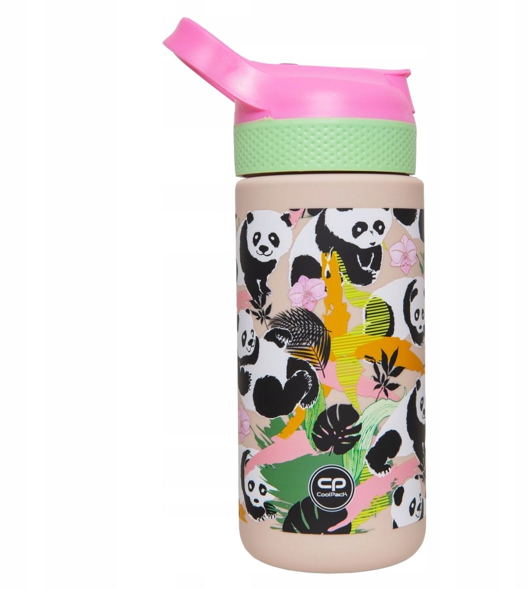 CoolPack BIBBY pandabeeld Bidon 420ml - Panda Gang