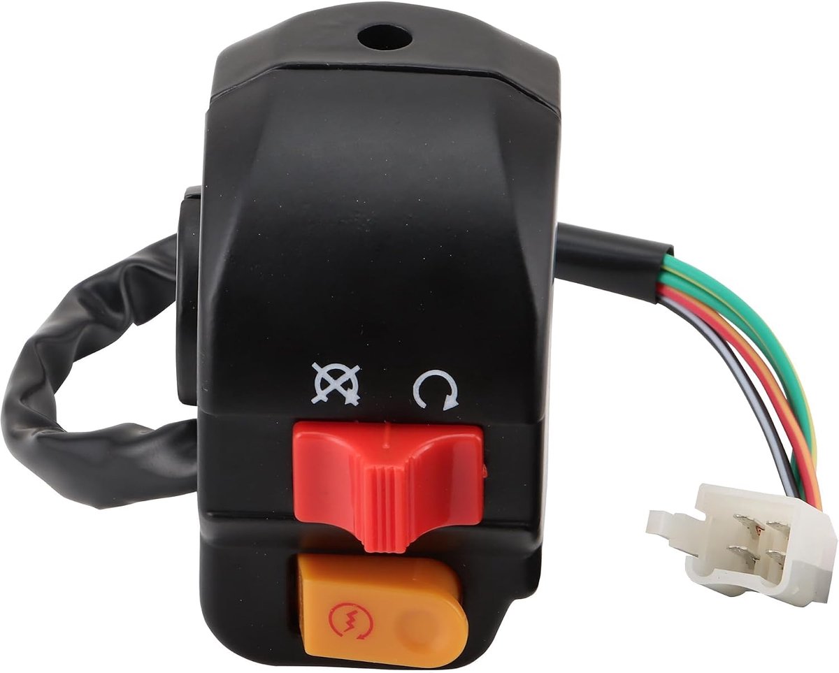 WOOSTAR Motorcycle Handlebar 22mm Right Starter Switch Replacement For Taotao Speedy 50 Pony 50 VIP 50 Jet 50 Powermax - ShopVlot