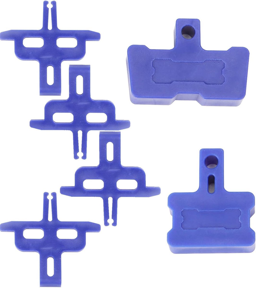 LGEGE Bicycle Brake Pads Spacer Kit for SRAM Bicycle Disc Brake Venting Block Tool for Oil Bleeding (6Pcs) - ShopVlot