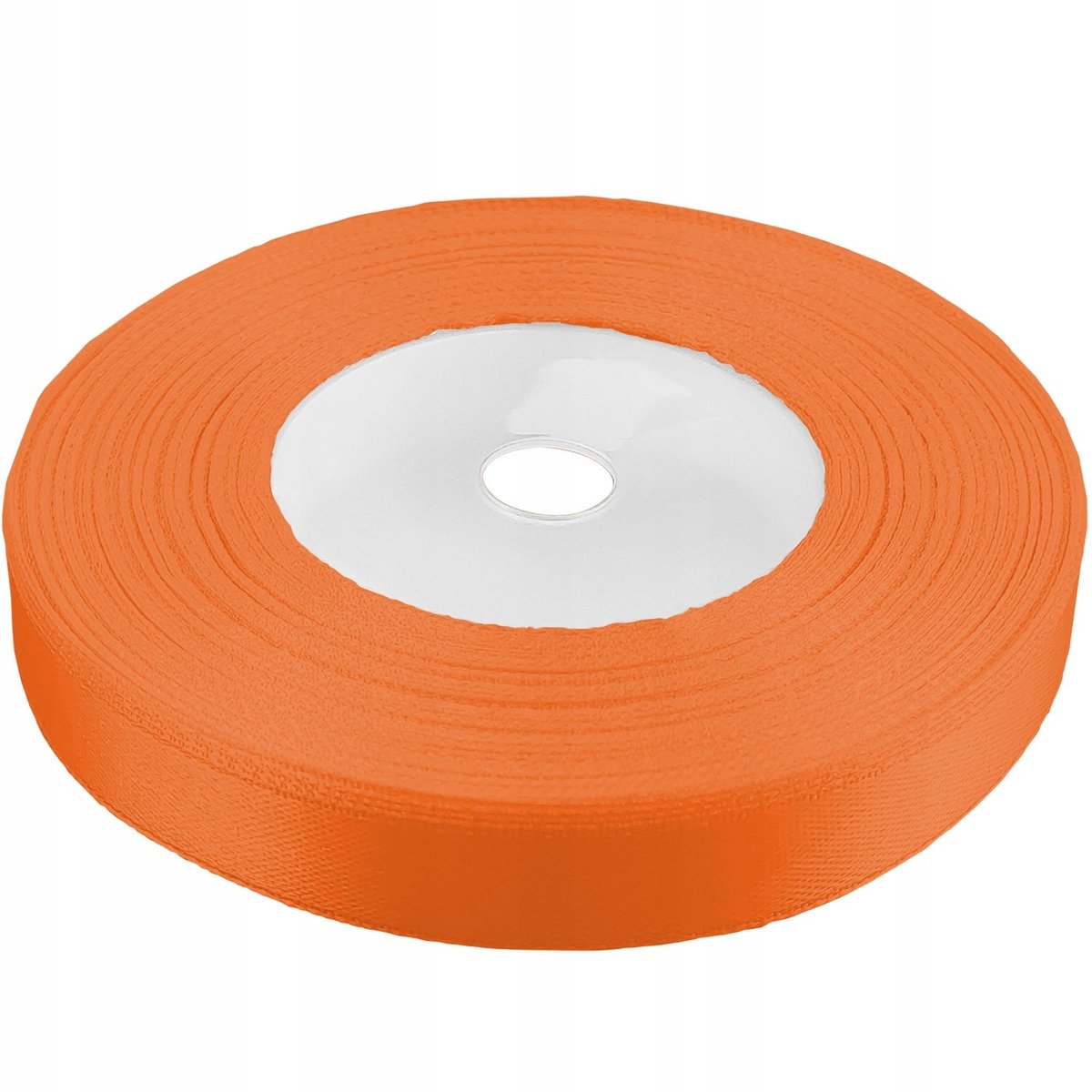 Satijnen Lint 12mm - Fel Oranje - 32m