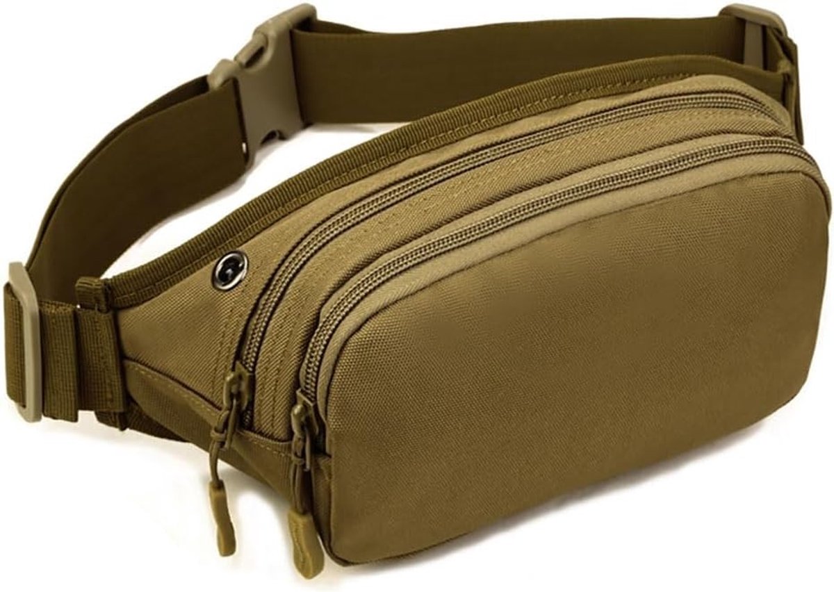 Hardlooptas - Bruin - Medium - Krasbestendig Nylon - Voor Outdoor Sport