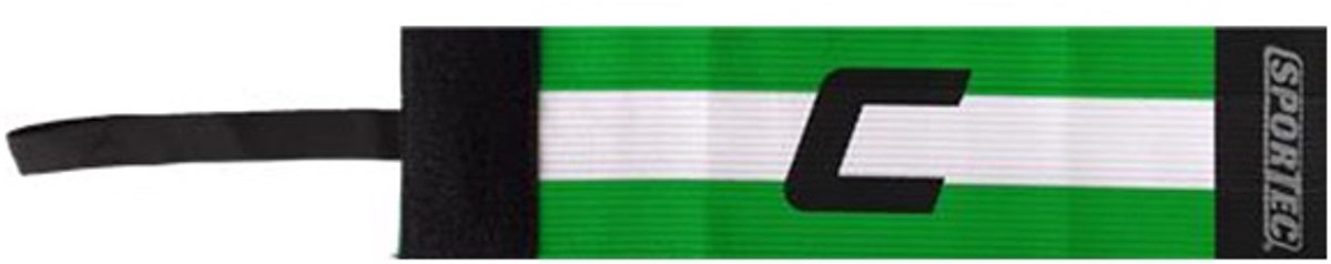 Sportec Aanvoerdersband Velcro C Groen