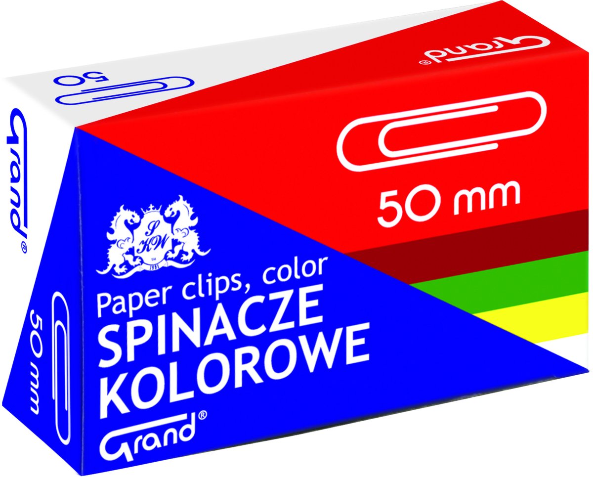 Grand Klemmers 50mm - 50 Stuks - Gekleurd Metaal