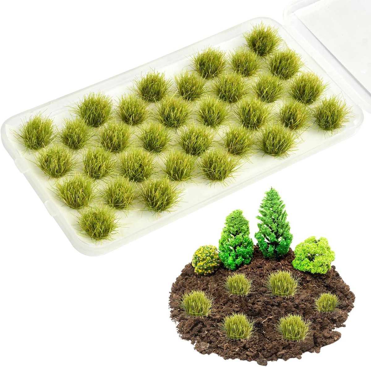 model building grass, grass forest plants model, model making grass static, miniature grass decoration, mini forest - ShopVlot