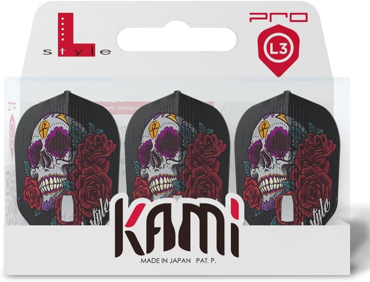 L-Style L3 Kami Anastasia Dobromyslova V4 Black - Dart Flights - ShopVlot
