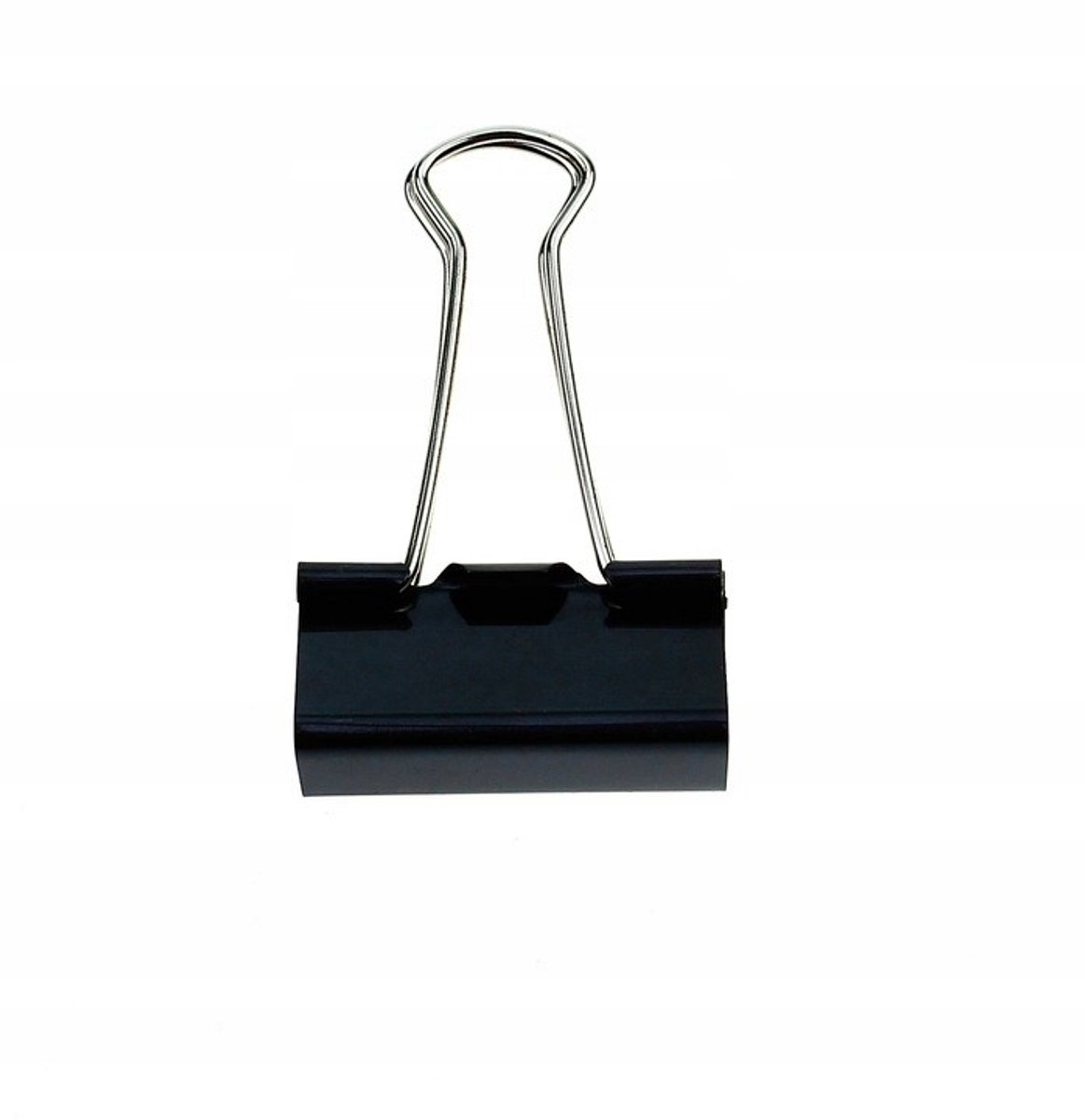 Kantoorclips 41mm Zwart - 12 Stuks