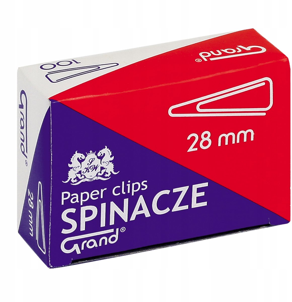 Grote Driehoekige Paperclips 28mm - 100 stuks