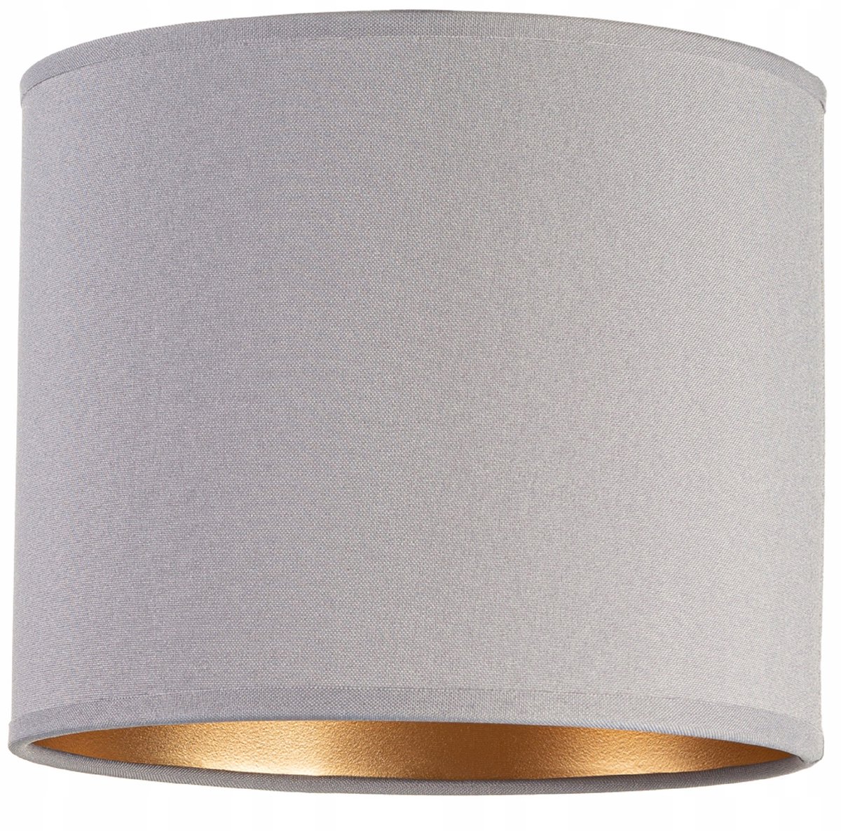 Merkloos Abstrakt Lampenkap Cilinder 20cm Grijs-Goud E27