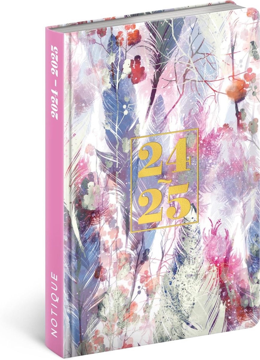 NOTIQUE Agenda 2024/2025, weekly planner, book calendar, pocket calendar, weekly calendar, weekly calendar, July 2024 - ShopVlot