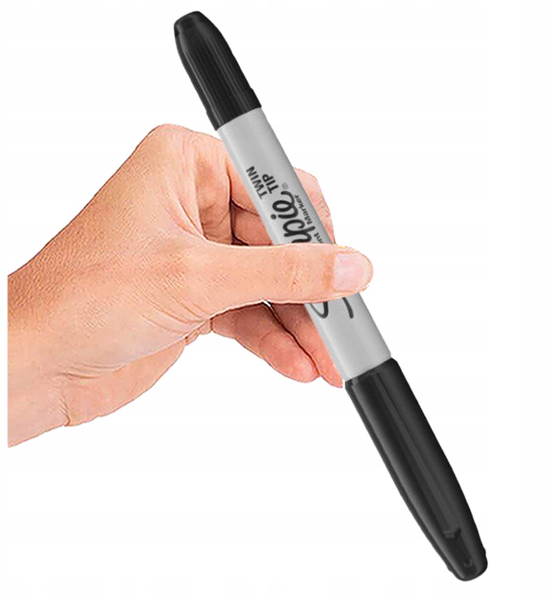 Sharpie Permanente Marker Dubbelzijdig Zwart - Fijn & Medium