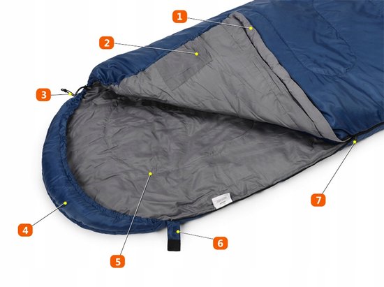 Merkloze 2-in-1 Slaapzak - Comfort tot -5°C van merkloze — afbeelding 5