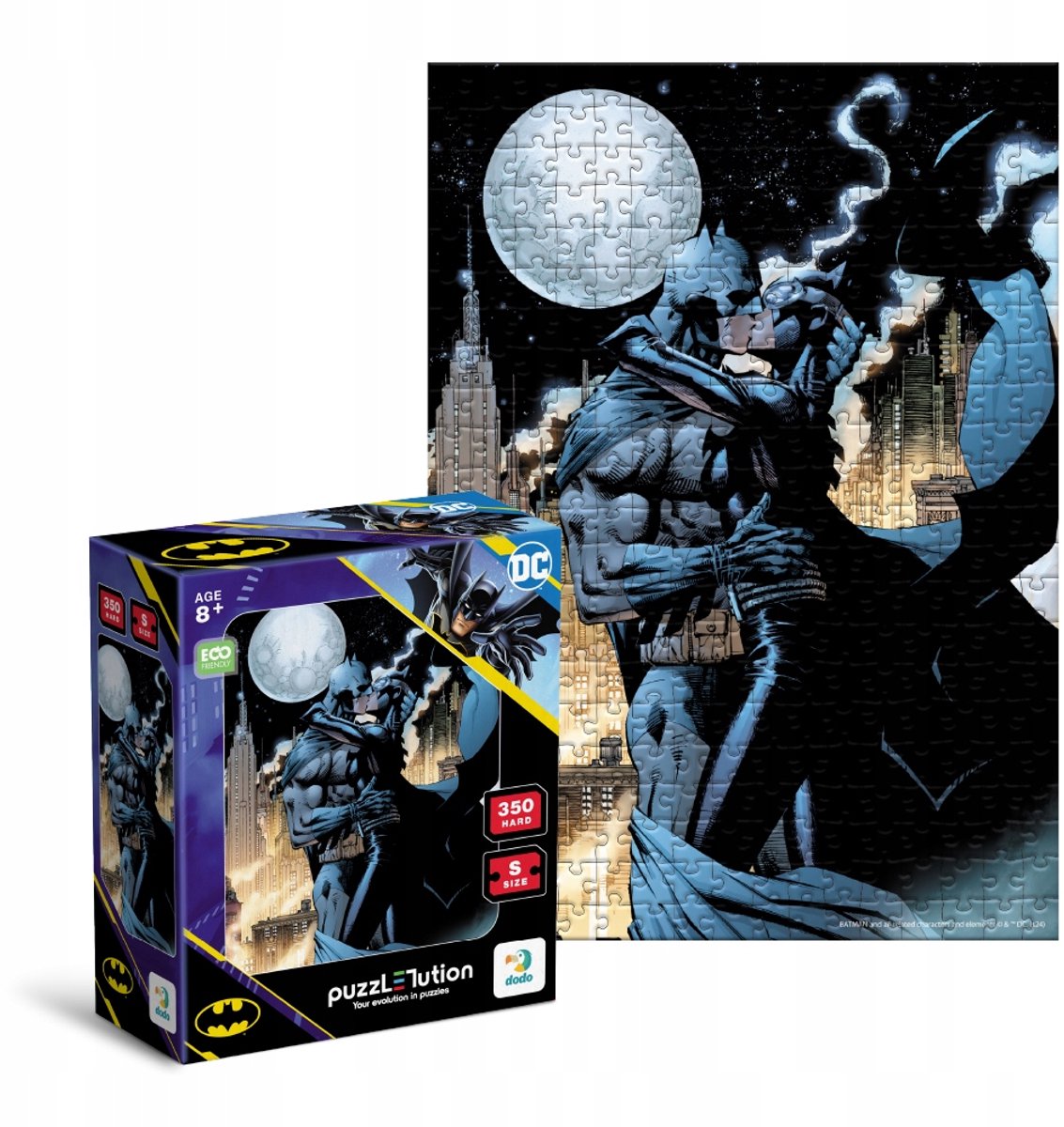 Merkloos Batman Puzzel 350 Stukjes - Avontuur in Gotham