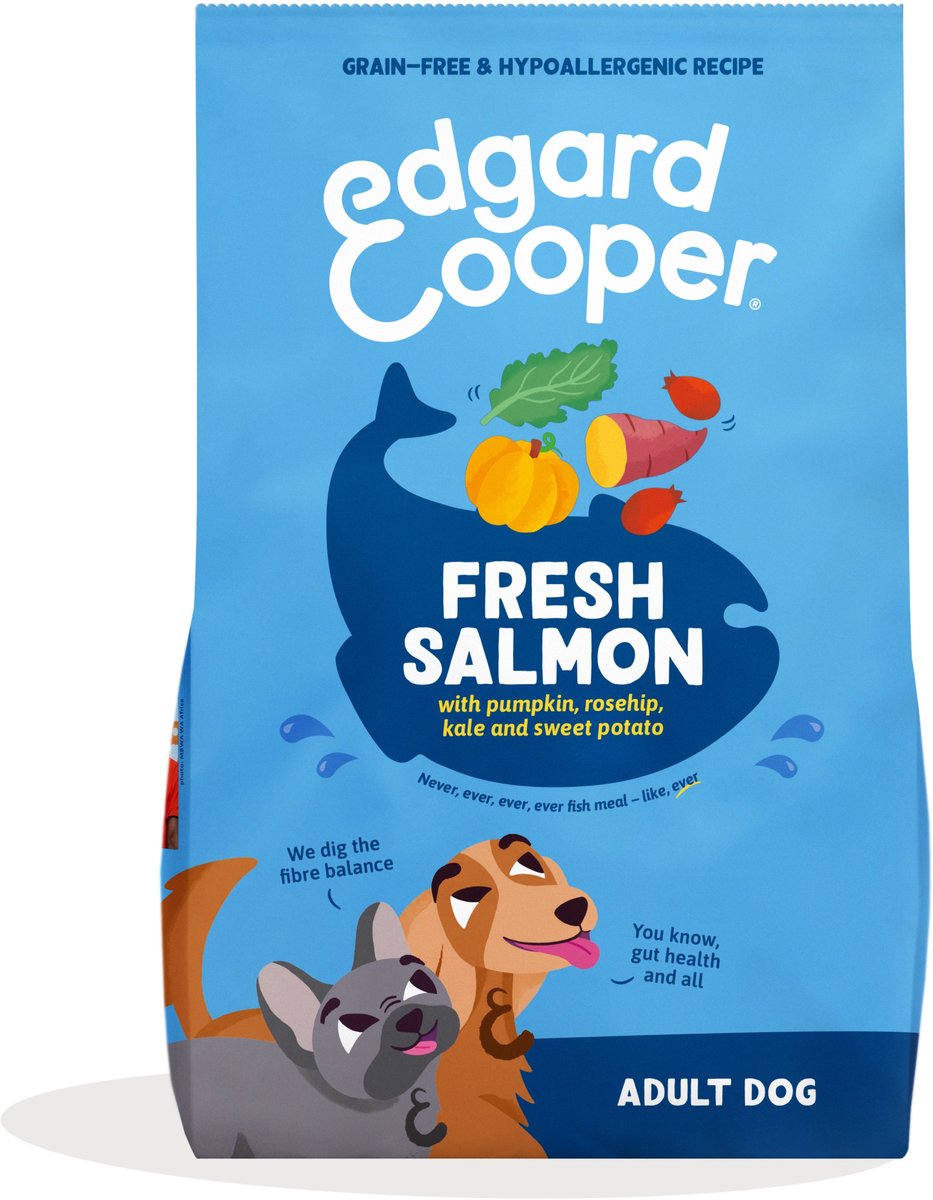 Edgard & Cooper Edgard&Cooper Medium Adult Dog - Hondenvoer - Zalm 1 kg
