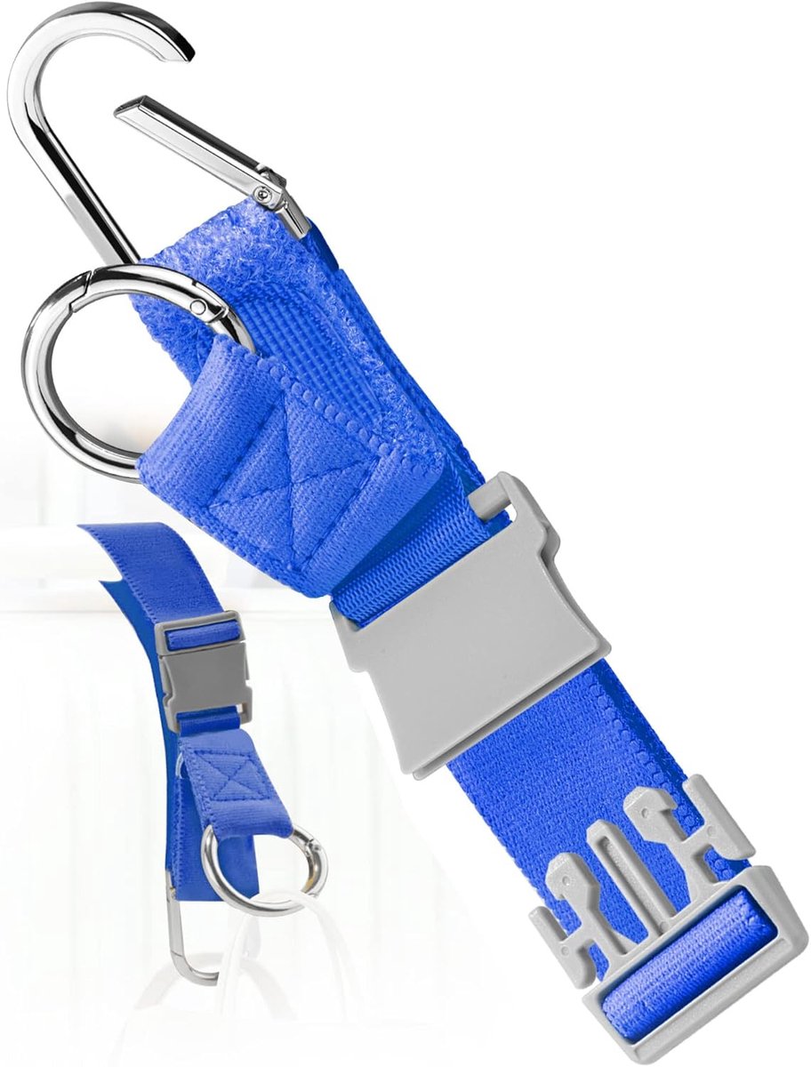 ZINZ Luggage Strap Jacket Gripper, D-ring hook Luggage Suitcase Straps Belts Travel Accessories - ShopVlot