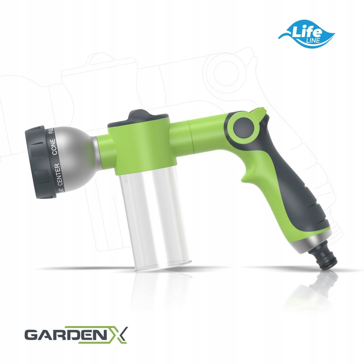 Tuin Sproeier met Doseerder TS2097 - 8 standen