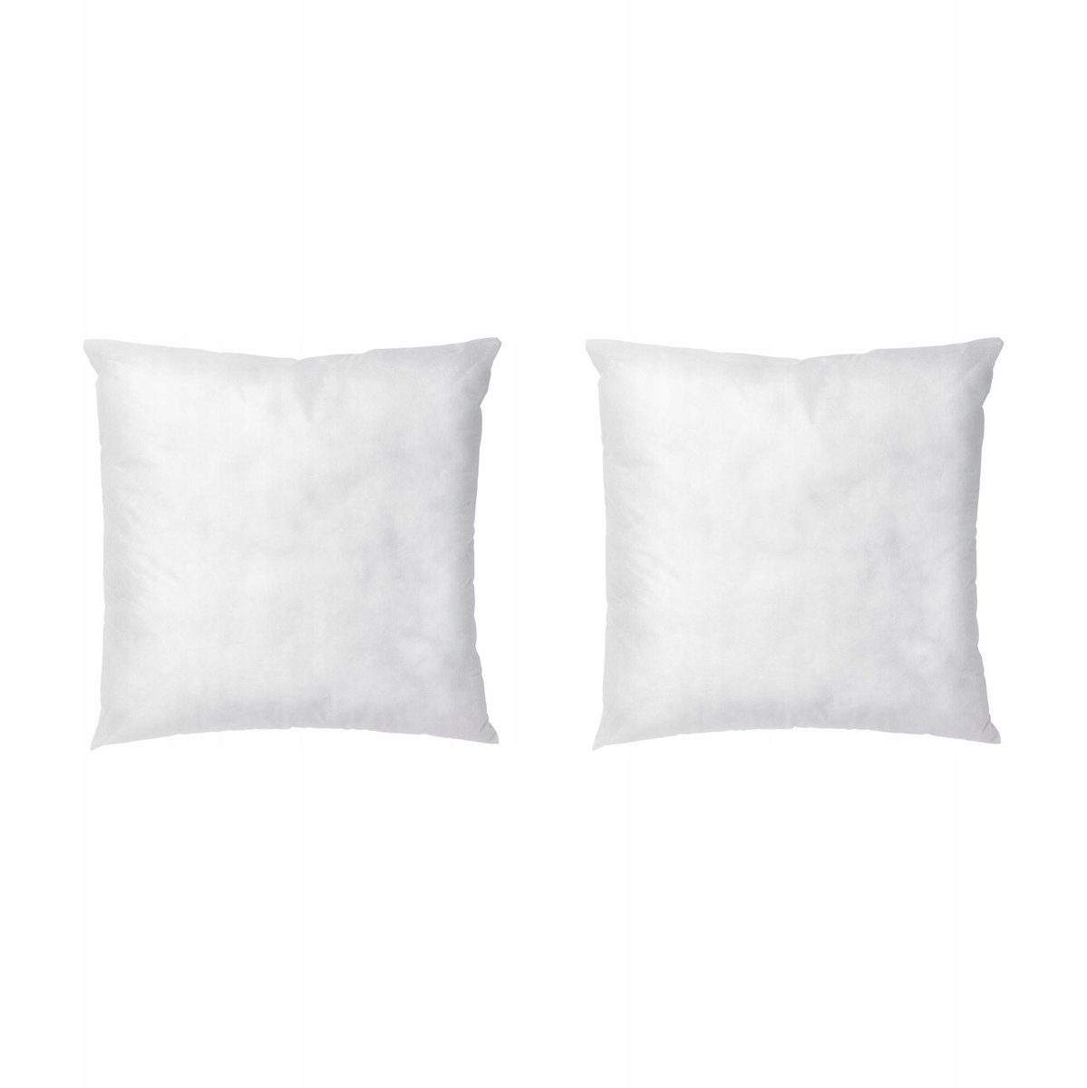 2x Zacht Binnenkussen 50x50 cm Wit - Gerecycled Polyester