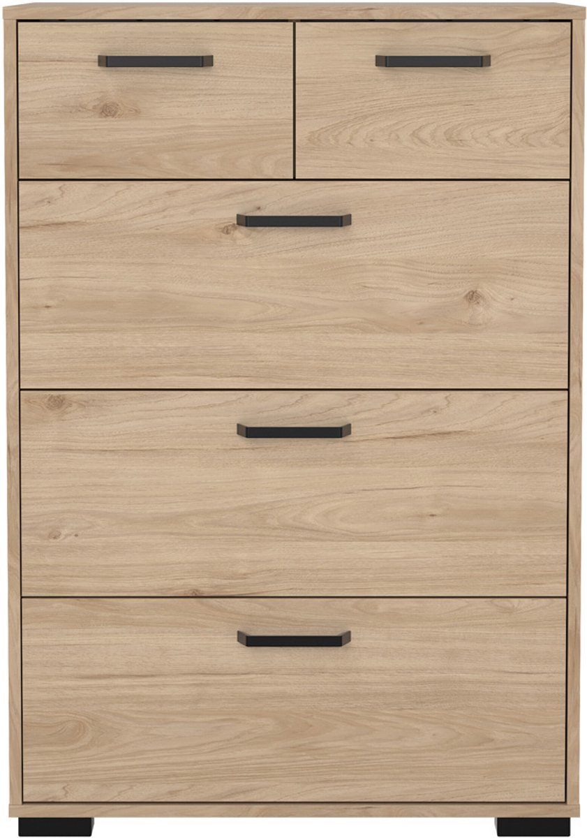 Giga Living Ladekast Sofia - Naturel - 70x40x102cm