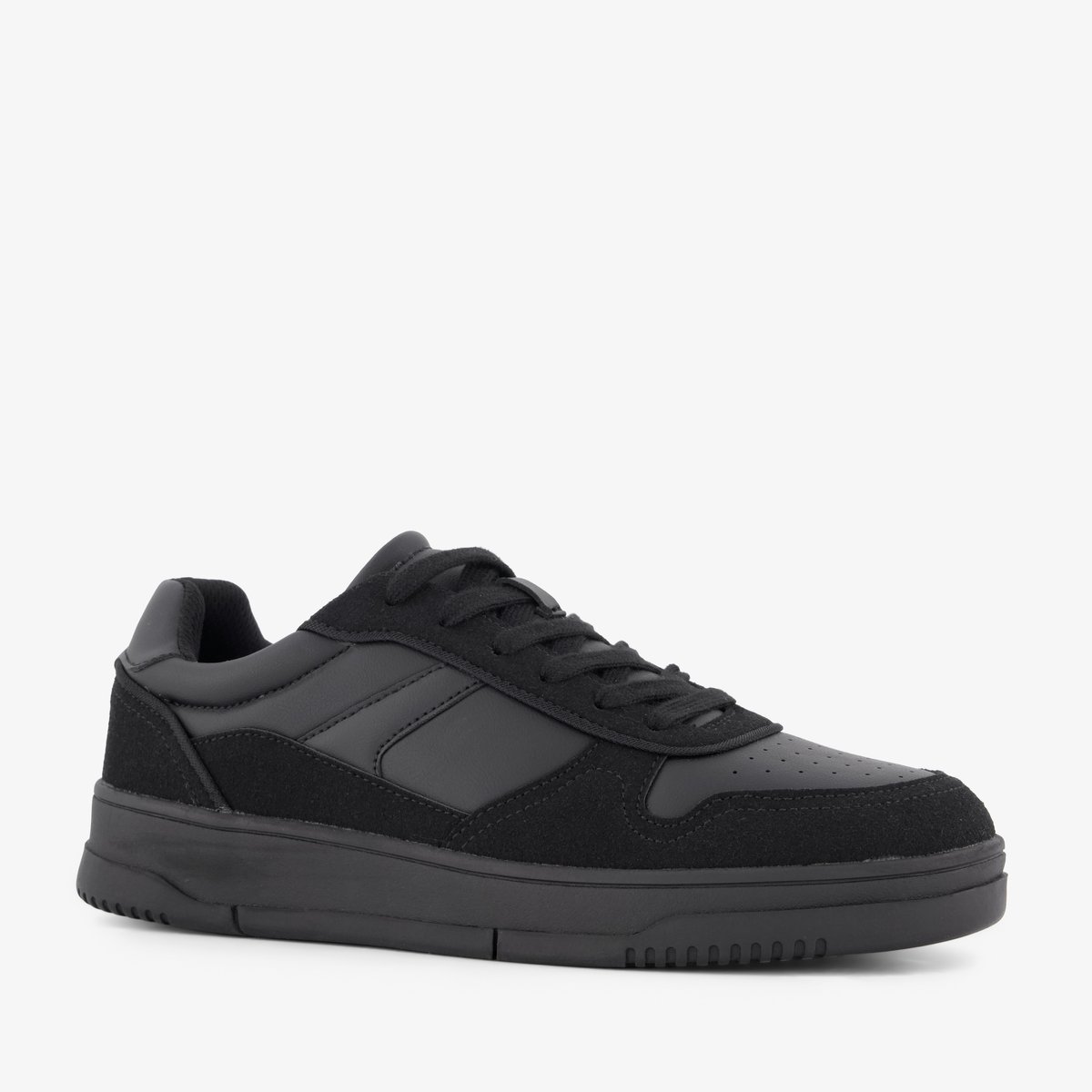 Blue Box heren sneakers zwart - Maat 41 - Uitneembare zool
