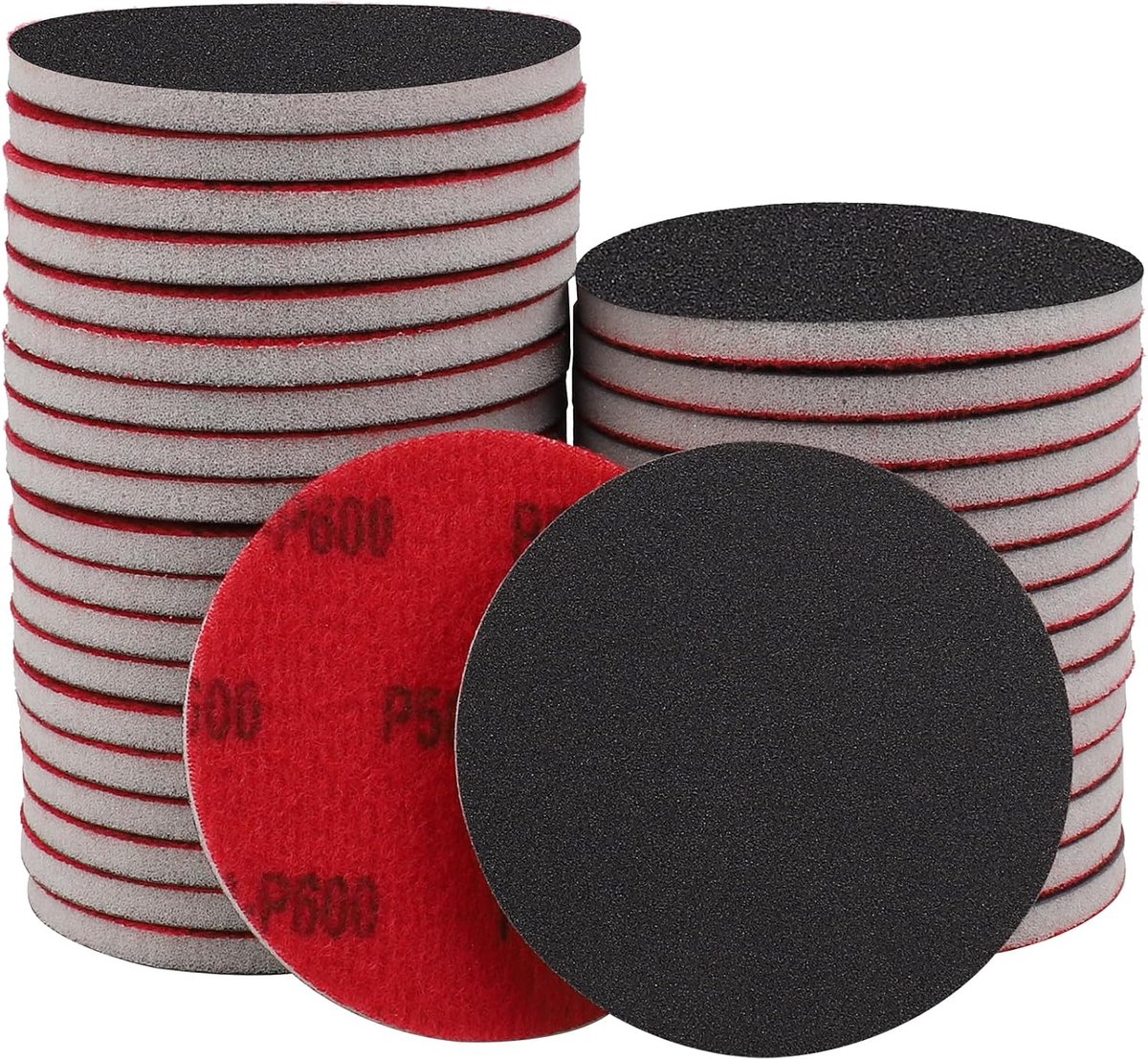 Sanding Pads 20 Pieces Soft Flexible Wet and Dry Sandpaper Grain Size 600 Hand Sanding Pads for Wood, Drywall, Metal - ShopVlot
