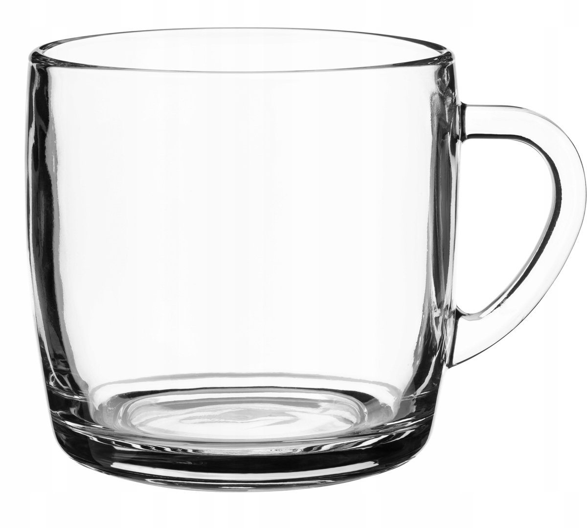 Glazen Mok met Oor 310ml - Ideaal voor Koffie, Thee & Drankjes