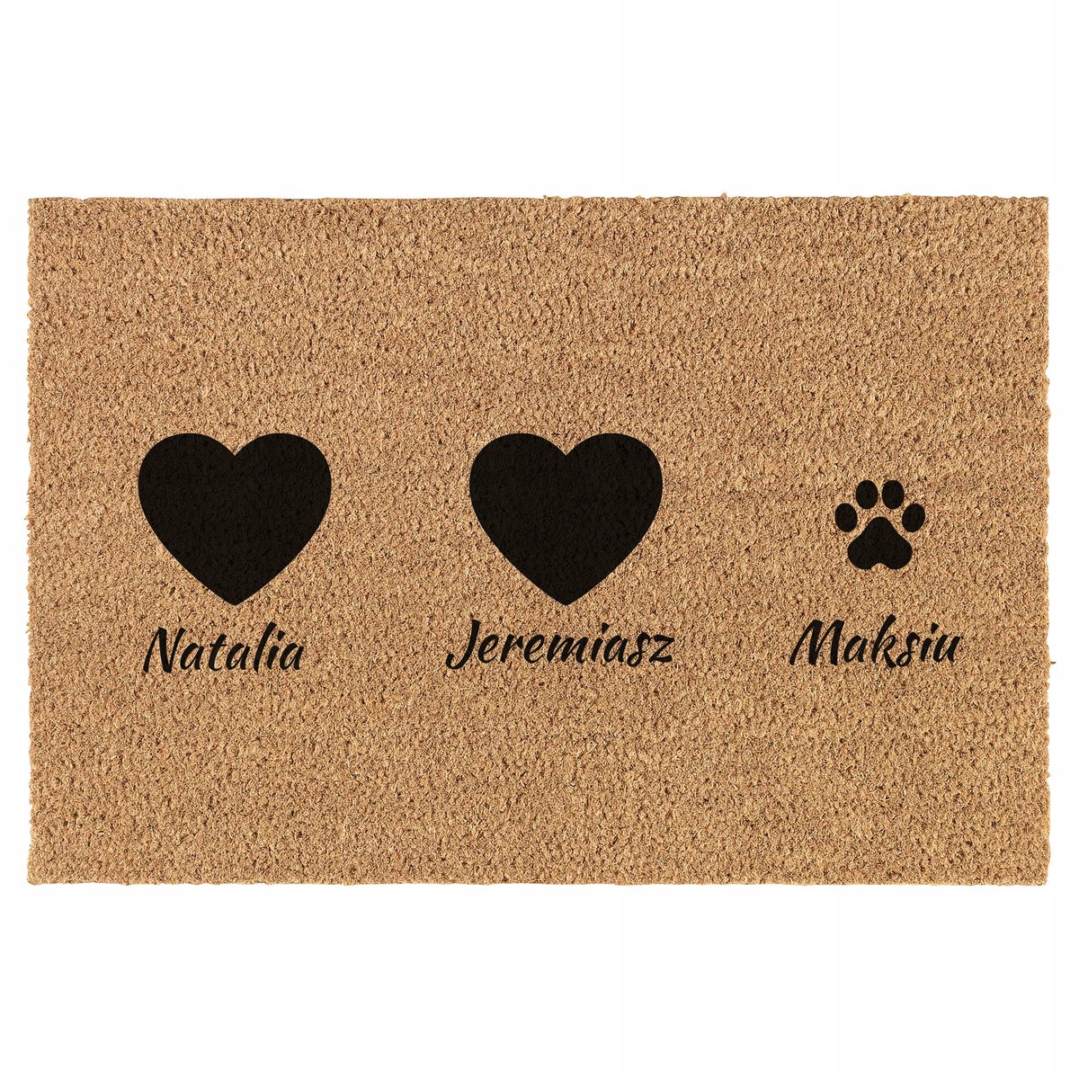 Deurmat Kokosvezel Antislip 60x40cm - Stijlvol & Functioneel