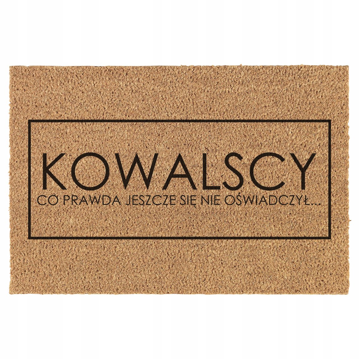 Kokosvezel Deurmat - Antislip & Duurzaam - 60x40 cm