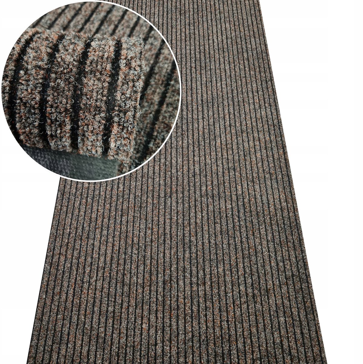 Beige Deurmat op Maat - 100 cm Breed - Duurzaam & Reinigend
