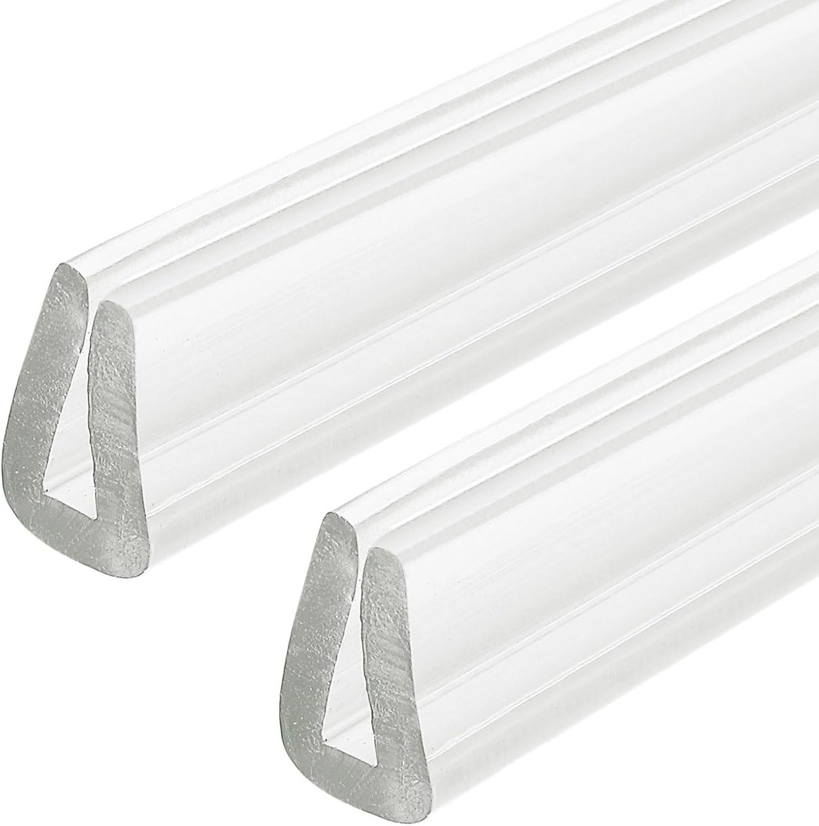 Rubberen beschermingstrips U-vorm 1,5 m - transparant - geschikt voor 1-2 mm randen - duurzame bescherming - ShopVlot