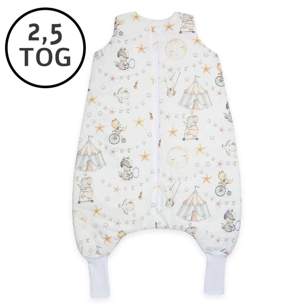 Zomerse Slaapzak met Pootjes 92-104 M - Katoen, 2.5 TOG