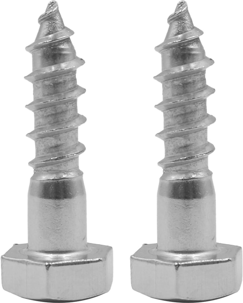 Zeskantschroeven M10x40mm - roestvrijstaal - zelfborende kop - ideaal voor houtbewerking - ShopVlot