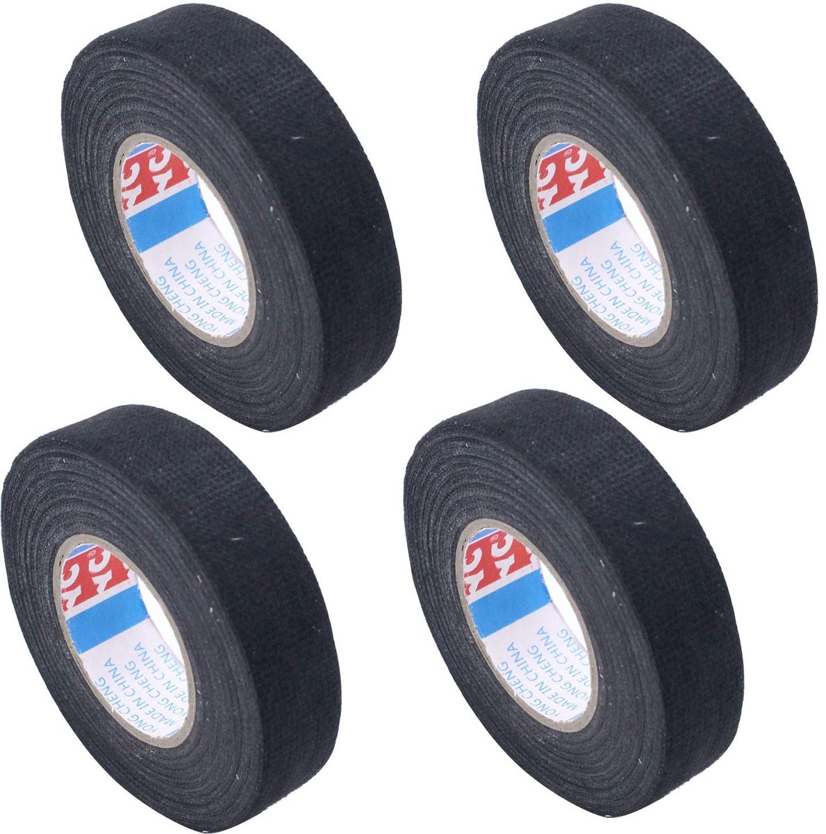 Kleding tape auto bekabeling 19mm - 4 rollen - Hoge geluidsisolatie - Ideaal voor voertuigen - ShopVlot