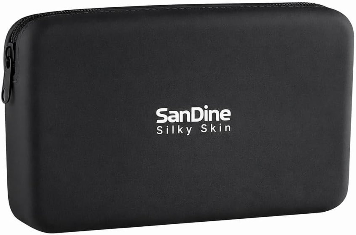 Sandine Silicone Makeup Bag, Waterproof Travel Cosmetic Bag, Food Safe Silicone Toiletry Bag for Women and Men - ShopVlot