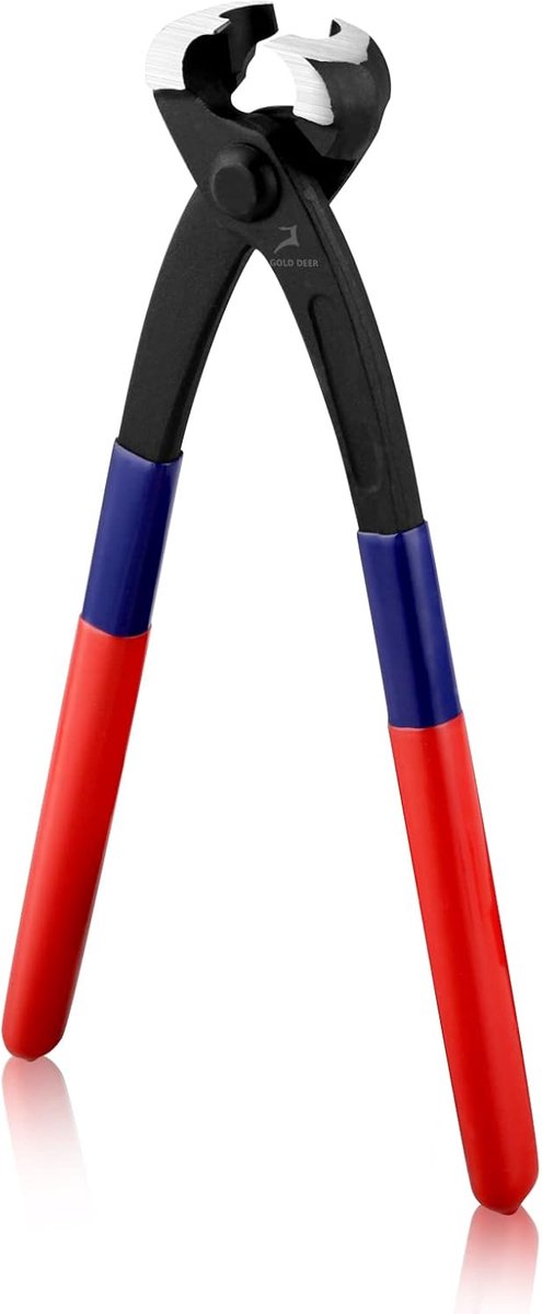 9 Inches Ear Clamp Pliers with Front and Side Jaws Pinching Clamp Pliers Crimpers Tools for Side or Front Clamp Crimps - ShopVlot