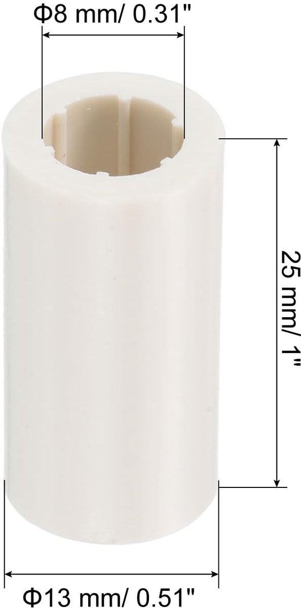 Set van 10 vervangingen voor biljartqueue met 13x25mm adapter — afbeelding 4