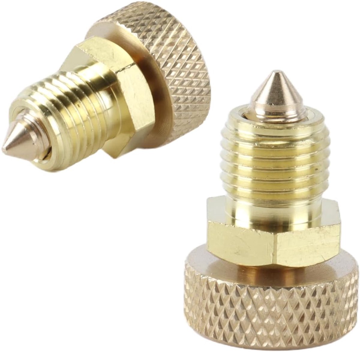 Ventiel schroef 10 x 23,5mm - messing - slijtvast - ideaal voor hoge druk luchtpompen - ShopVlot