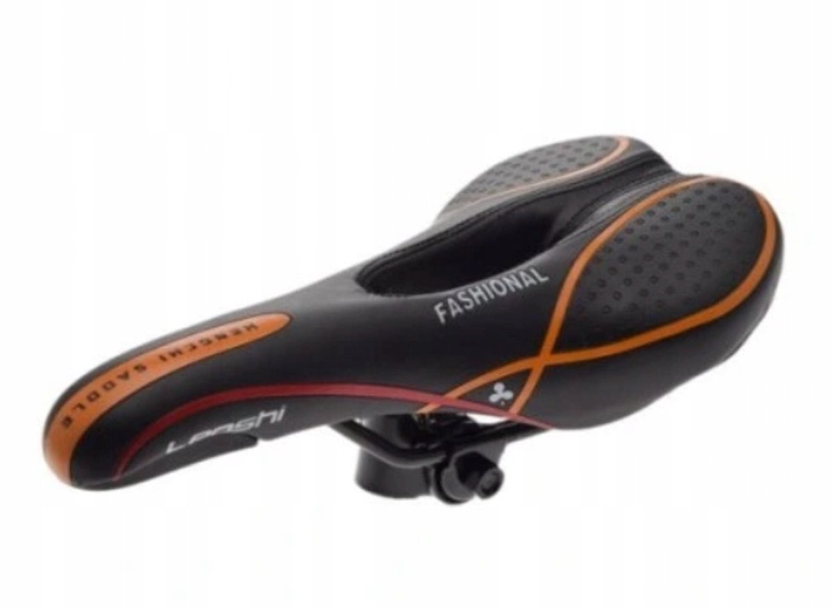 Merkloos MTB Fietszadel - Comfortabel en Ventilerend