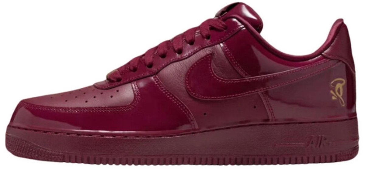 Nike Air Force 1 Low Syna Central Cee Dark Beetroot Rood