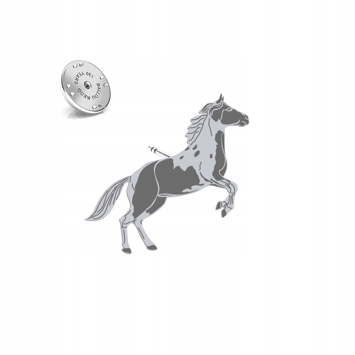 Zilveren Pin American Paint Horse 925 - Sieraden voor Dames