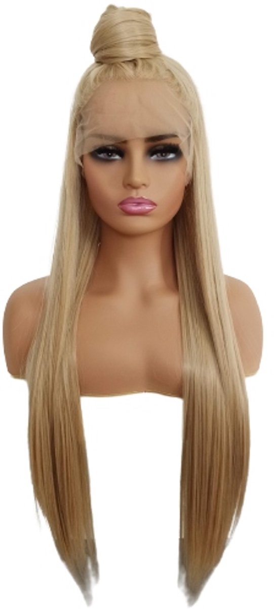 Blonde Lace Front Pruik - Natuurlijk Effect - 40/55/80cm + Gratis Haarkapje