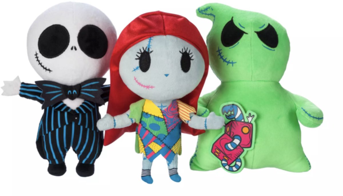 Tim Burton's The Nightmare Before Christmas Knuffel Set