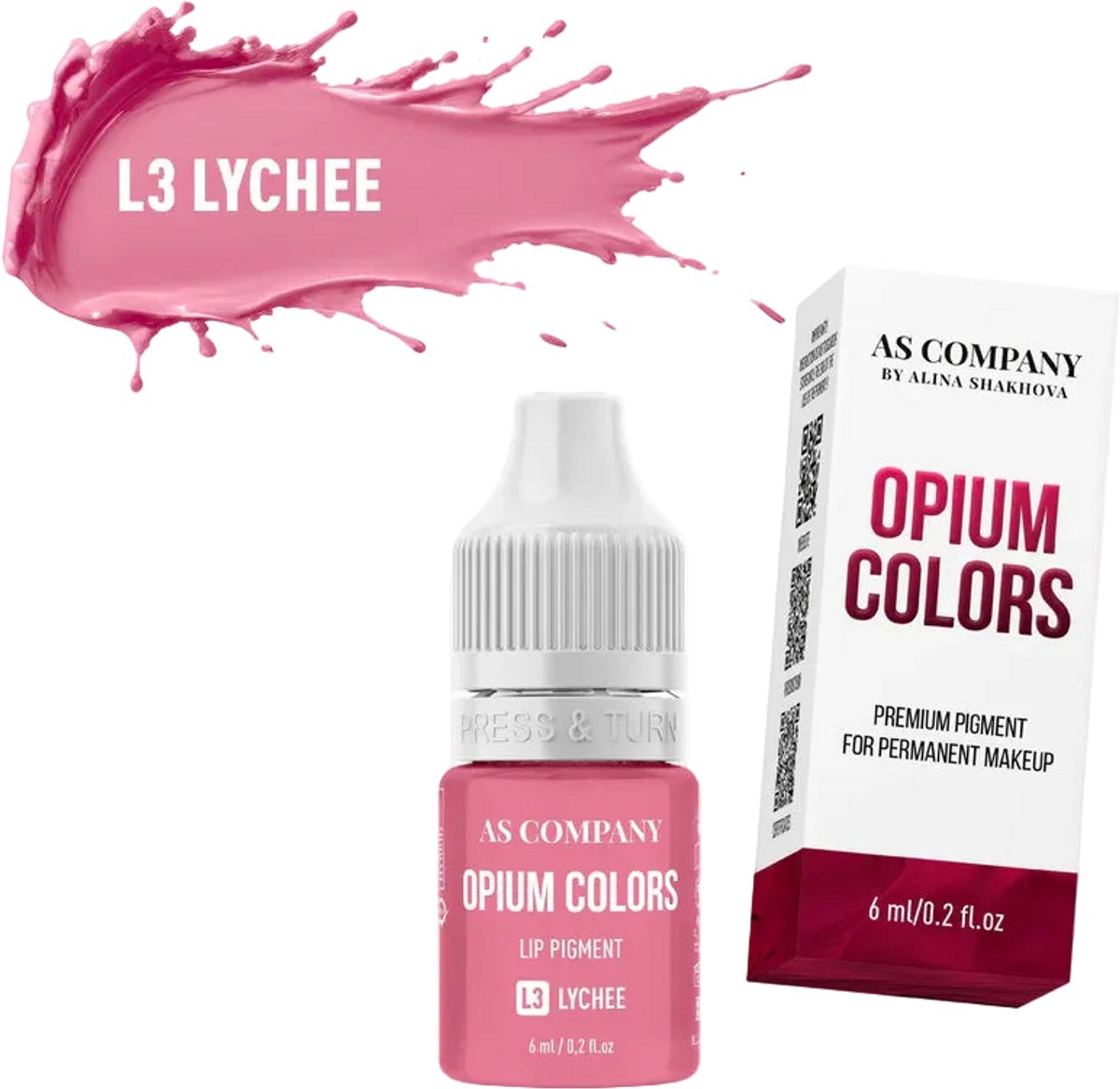 ASCompany L3 Lychee 15 ml – Lip Pigment (Opium Colors)