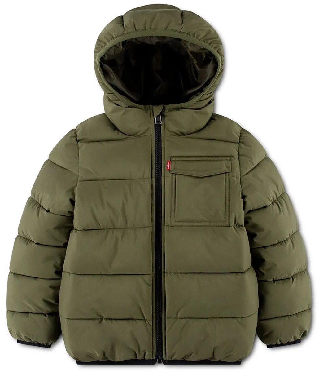 Levi´s ® Kids Medium Weight Puffer Jas Groen 5 Years Jongen