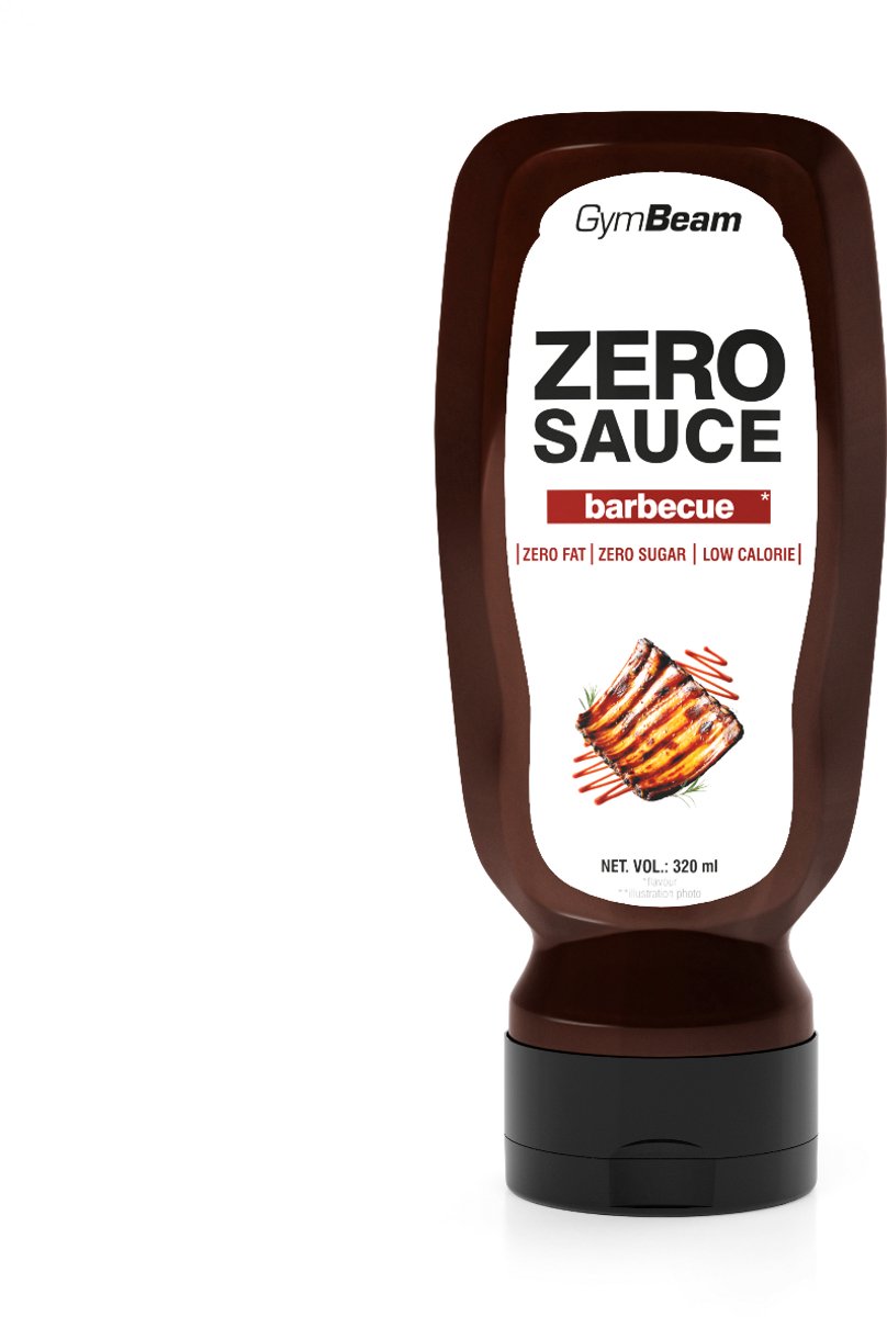 GymBeam ZERO SAUCE Barbecue 320 ml