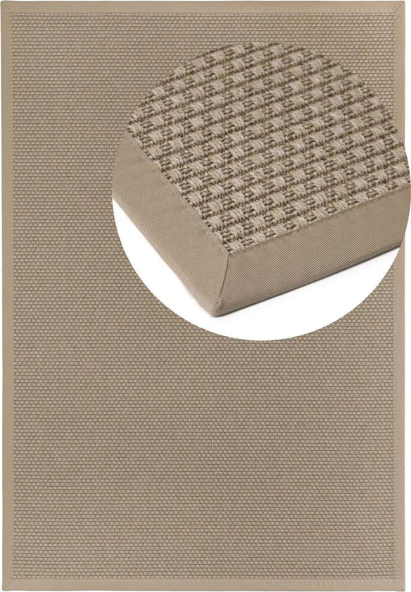 Vloerkleed Naturino Basic S2 natur 002 Karree