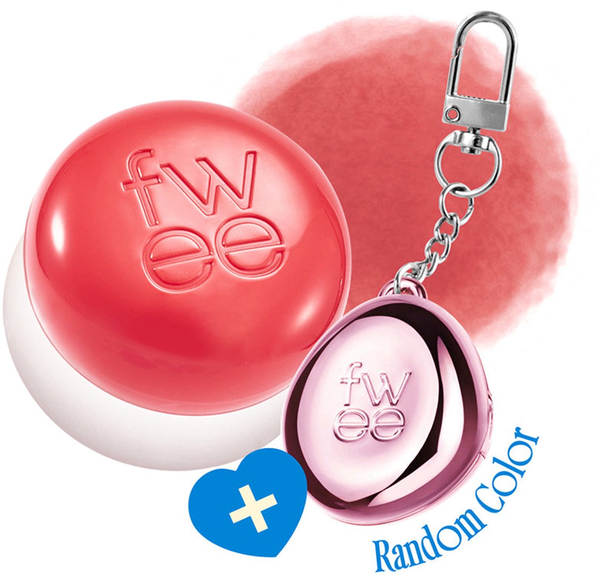 Blurry Pudding Pot Keyring Set