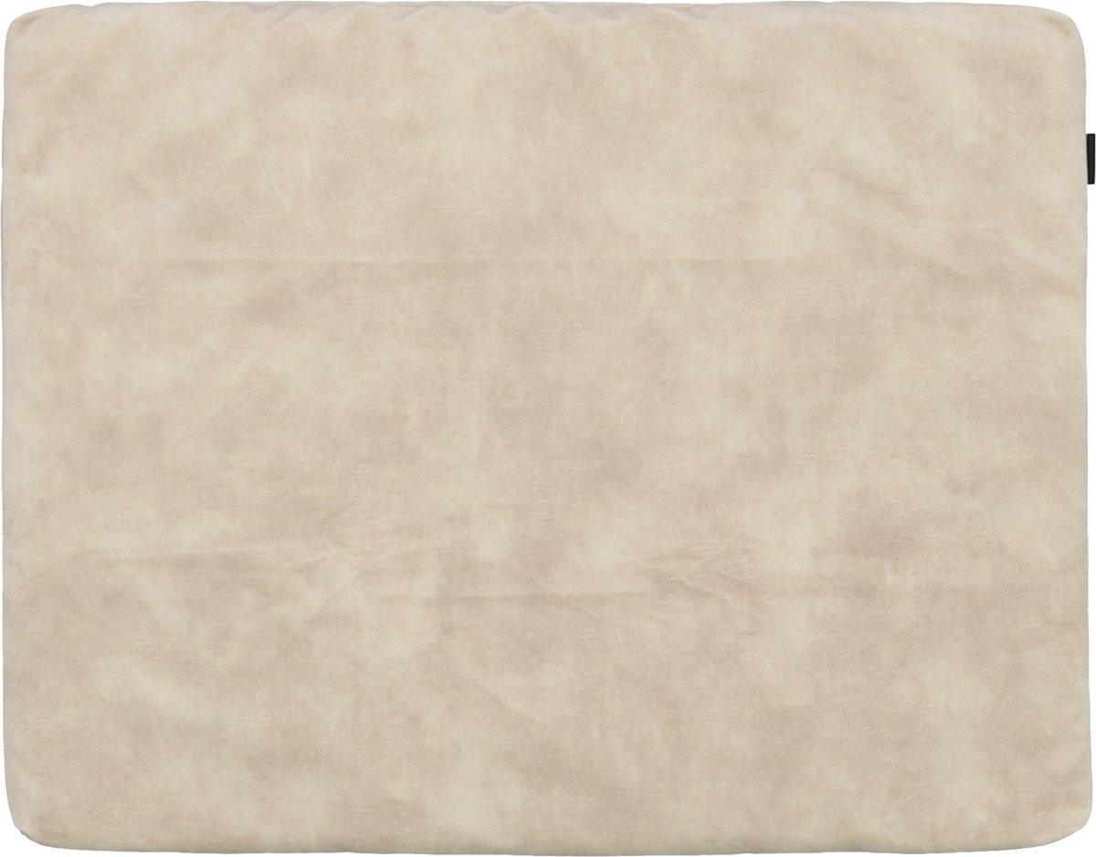 Kidsmill Velours Boxmatras Hoes Natural 75 x 95 cm