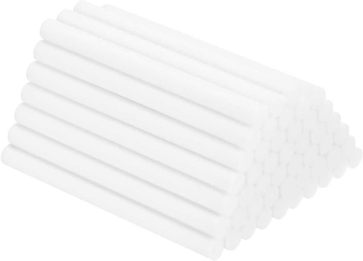 50 stuks luchtbevochtiger-pennen, vervanging voor luchtbevochtiger, luchtbevochtiger, aroma-diffuser, navullont van katoen, voor draagbare luchtbevochtiger, aroma-diffuser