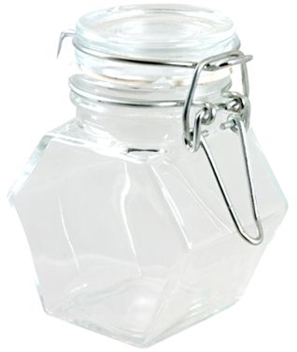 Cosy & Trendy Bokaal Met Clip 12,5cl D4,5xh8cm Hoekig