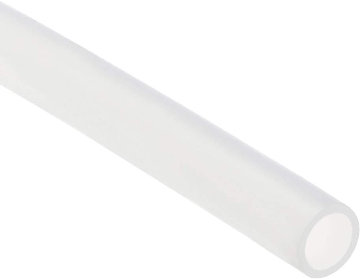 sourcing map 1/2 inch ID x 5/8 inch OD 5Ft rubber siliconen slang hoge temperatuur voor pompoverdracht helder